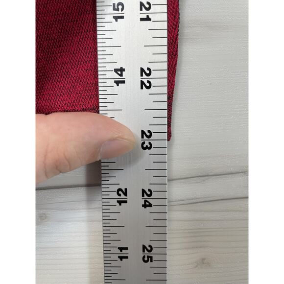 PINK Victoria's Secret Leggings Womens Small Red Seamless Heart Panel High Rise - Picture 4 of 9